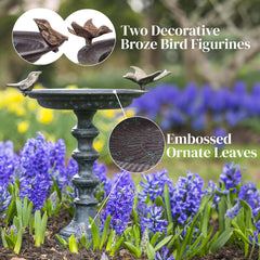 Evergreen Garden full stand and base profile, heavy-duty metal provides stability