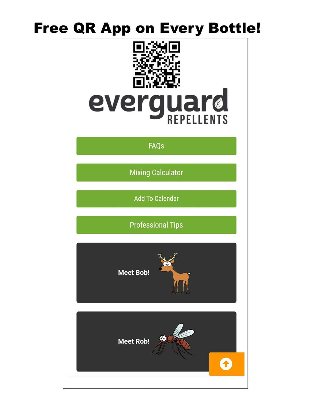 Everguard nozzle close-up spraying leaves for precise, mess-free application
