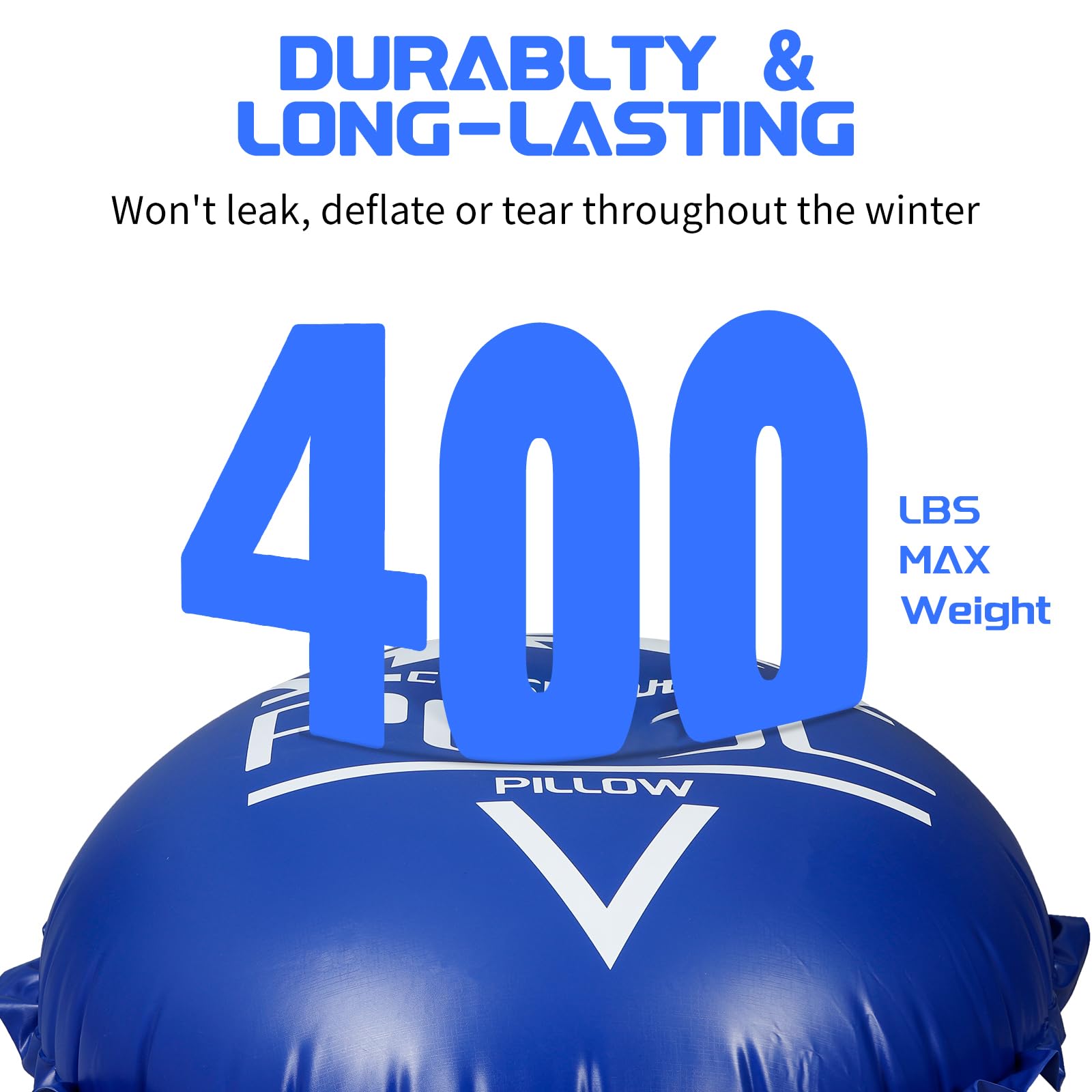 EVERRUSH installed in above-ground pool preventing cover sag and debris buildup