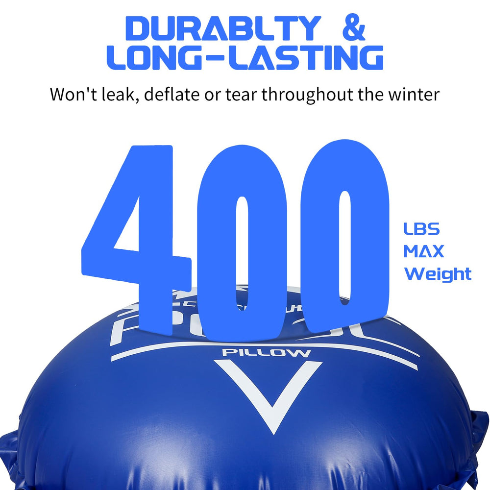 EVERRUSH installed in above-ground pool preventing cover sag and debris buildup