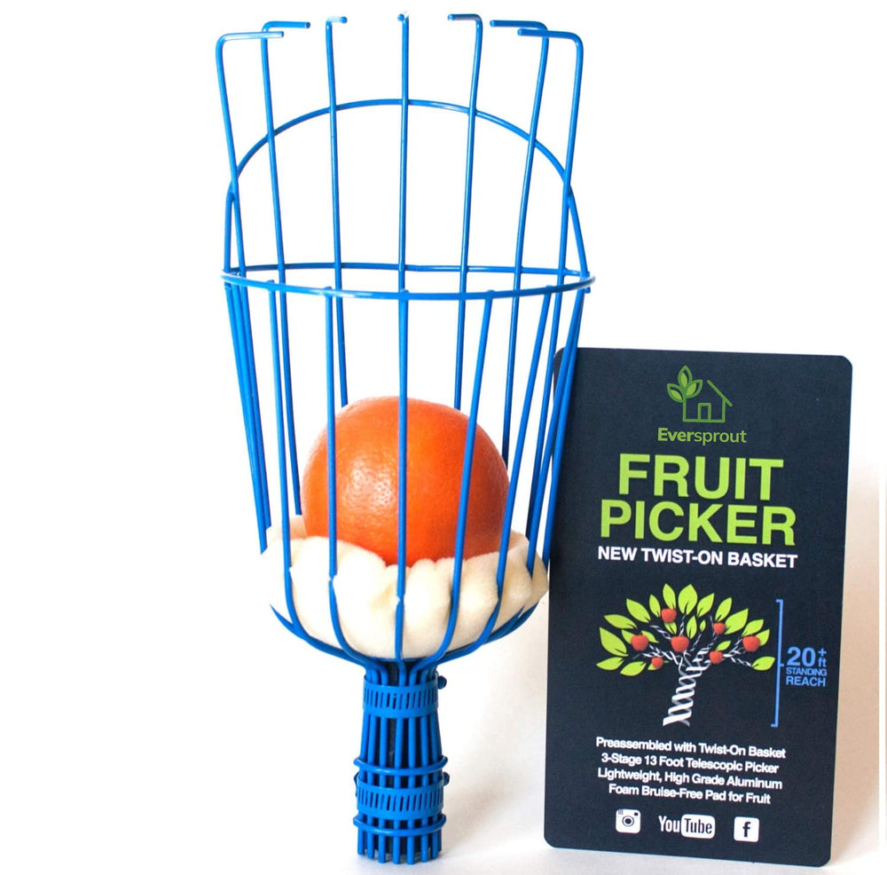 EVERSPROUT front view of basket head showing ready-to-use design and benefits