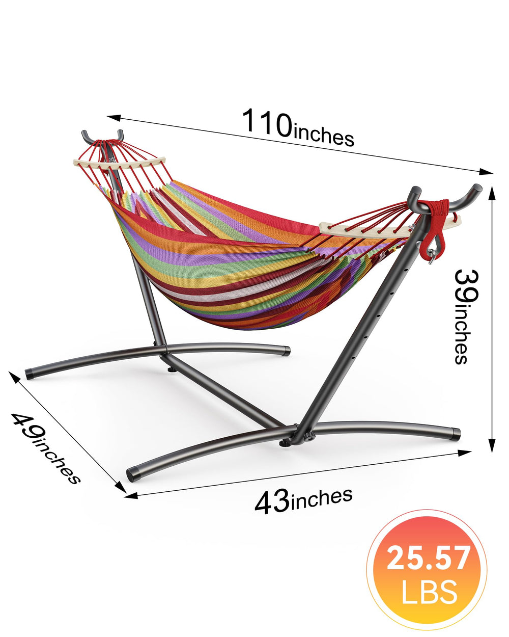 EveryFun hammock packed in carry bag showing portable travel convenience