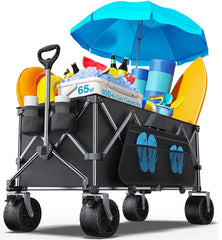 everyfun Pro front view showing roomy interior and sturdy frame for hauling
