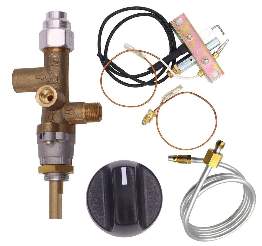 EVIMOTAL thermocouple wiring and flat terminals showing ready-to-install electrical connection