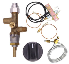 EVIMOTAL thermocouple wiring and flat terminals showing ready-to-install electrical connection