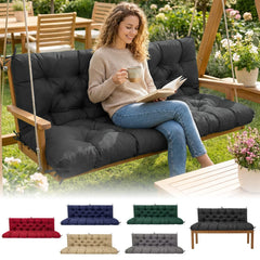 EVJUICION front view of 60-inch three-seater cushion showing comfortable seating