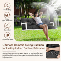EVJUICION side profile showing 4.7-inch thick cushion for supportive comfort