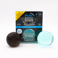 Evolution Aqua PURE Pond Bomb close-up powder texture improves water clarity