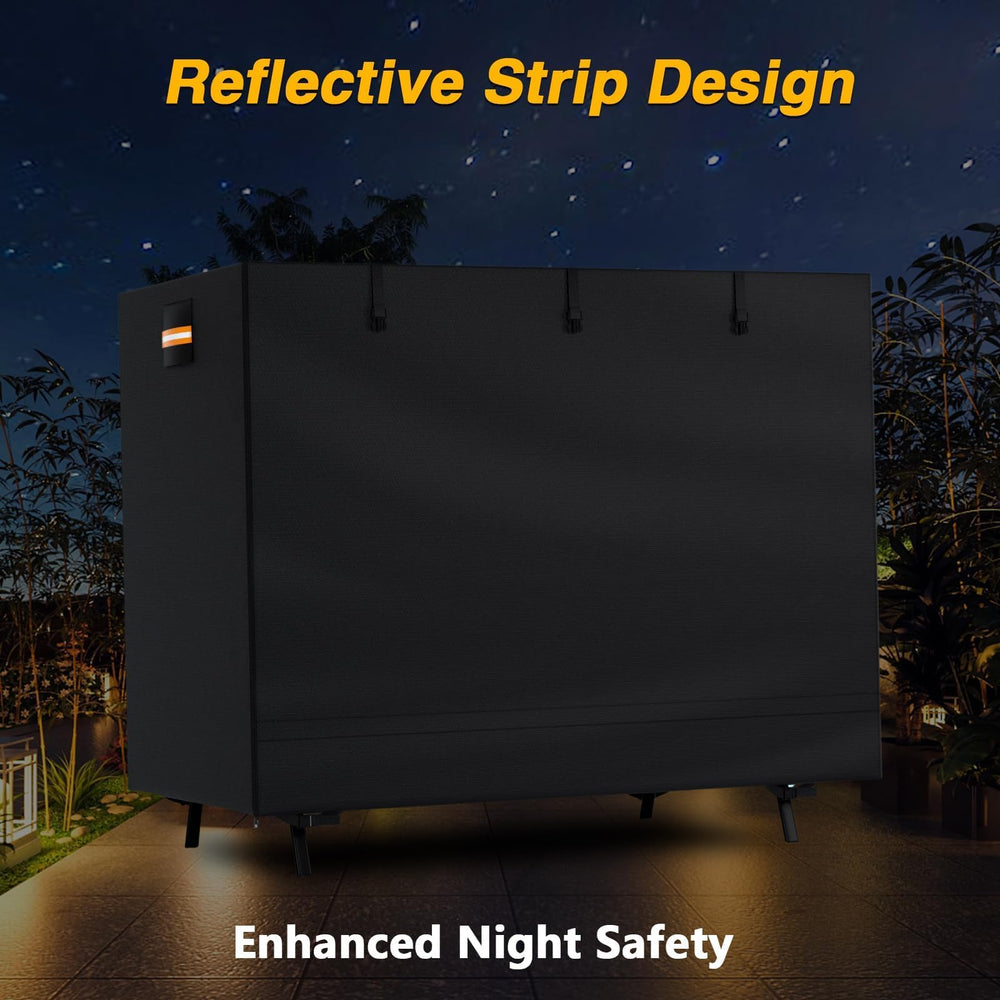 EVRBUL cover on a patio swing shields furniture from sun and debris