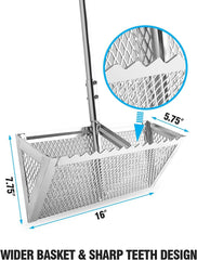 Exact Design sharp teeth detail demonstrating deep digging and improved catch rate