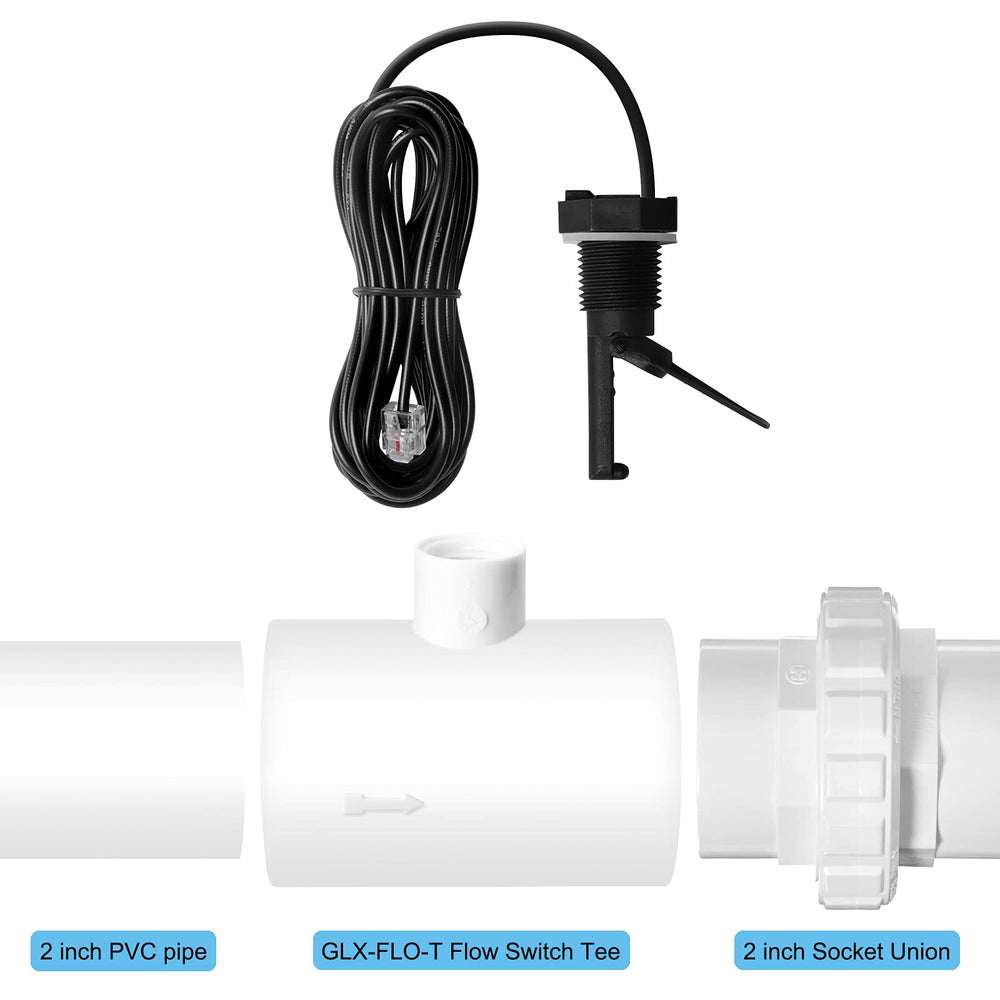 EXCELFU 15-foot phone-jack cable and connector for flexible control panel reach
