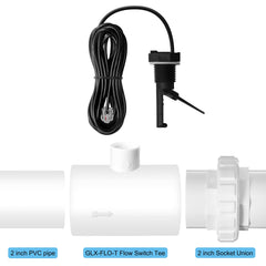 EXCELFU 15-foot phone-jack cable and connector for flexible control panel reach