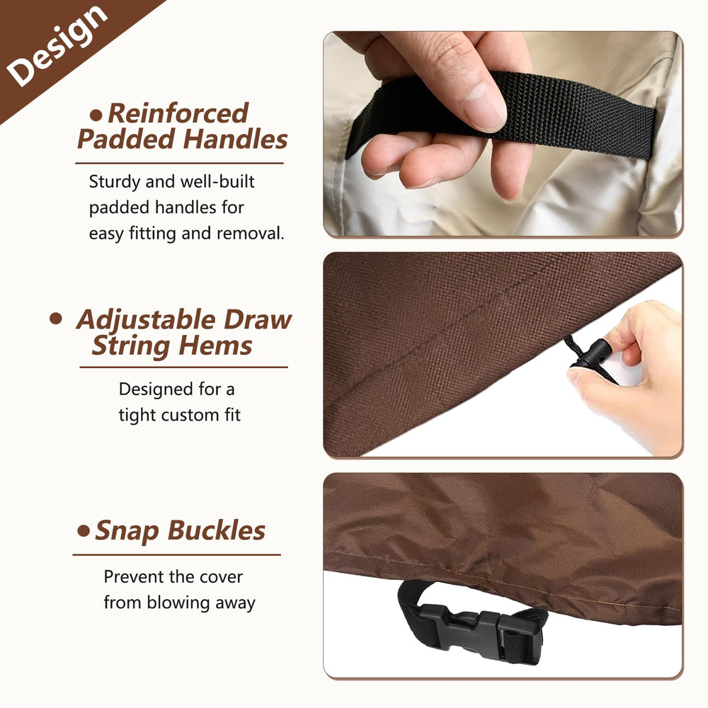 Exokugo cover in use on patio protecting recliner and enhancing outdoor longevity