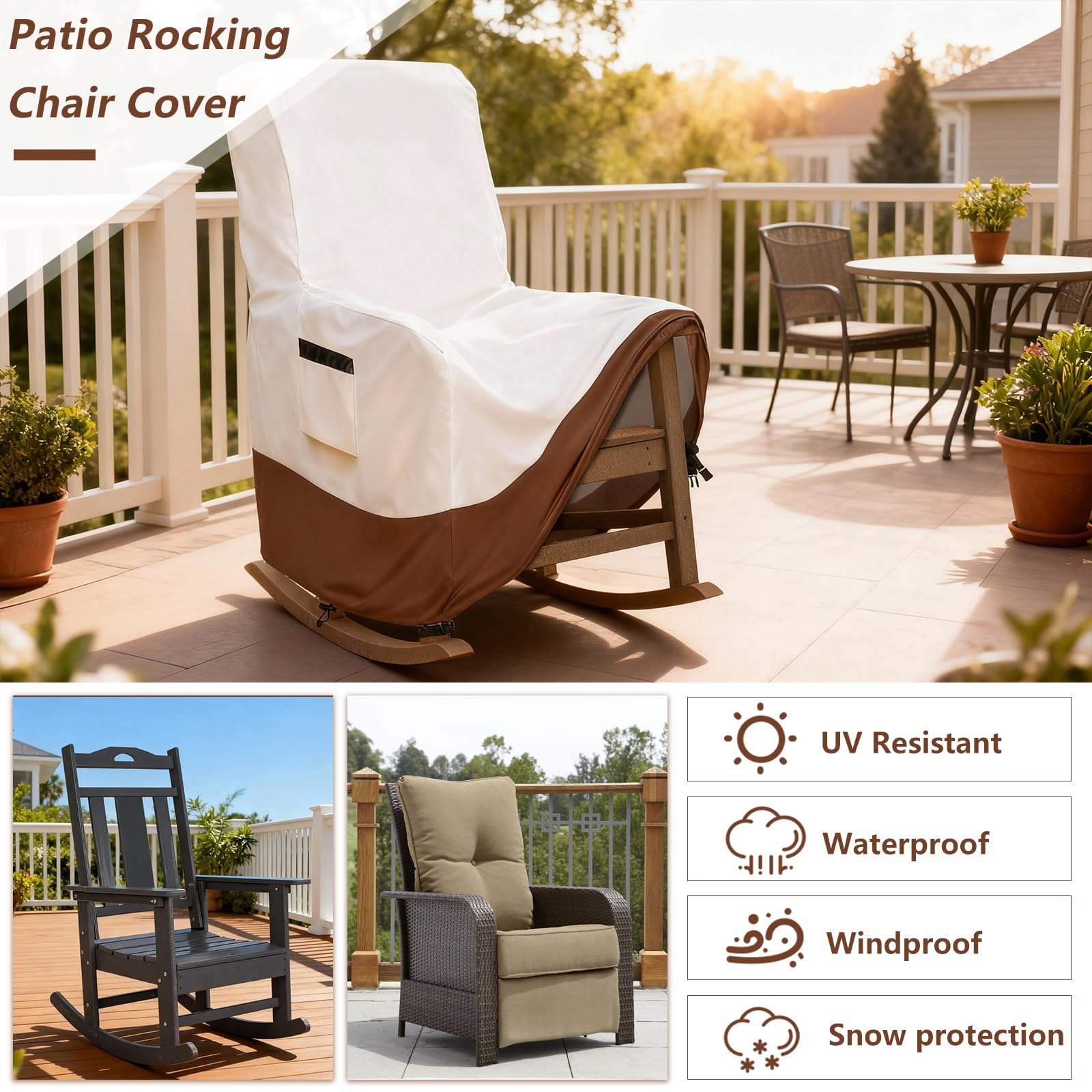 Exokugo side handle displayed for easy on and off installation convenience