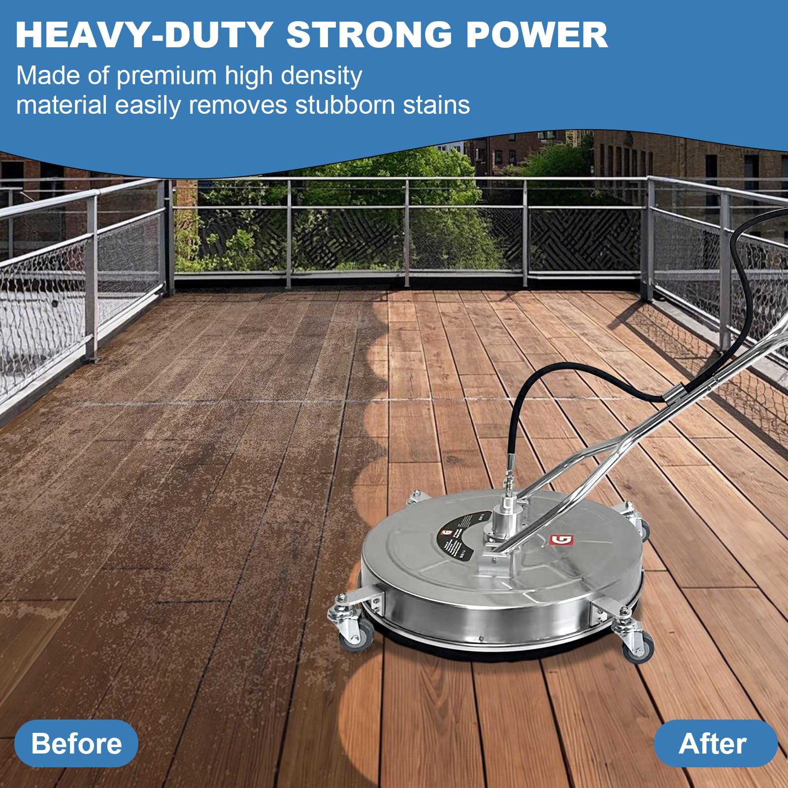 ExploreHorizon close-up stainless steel housing highlighting corrosion resistance
