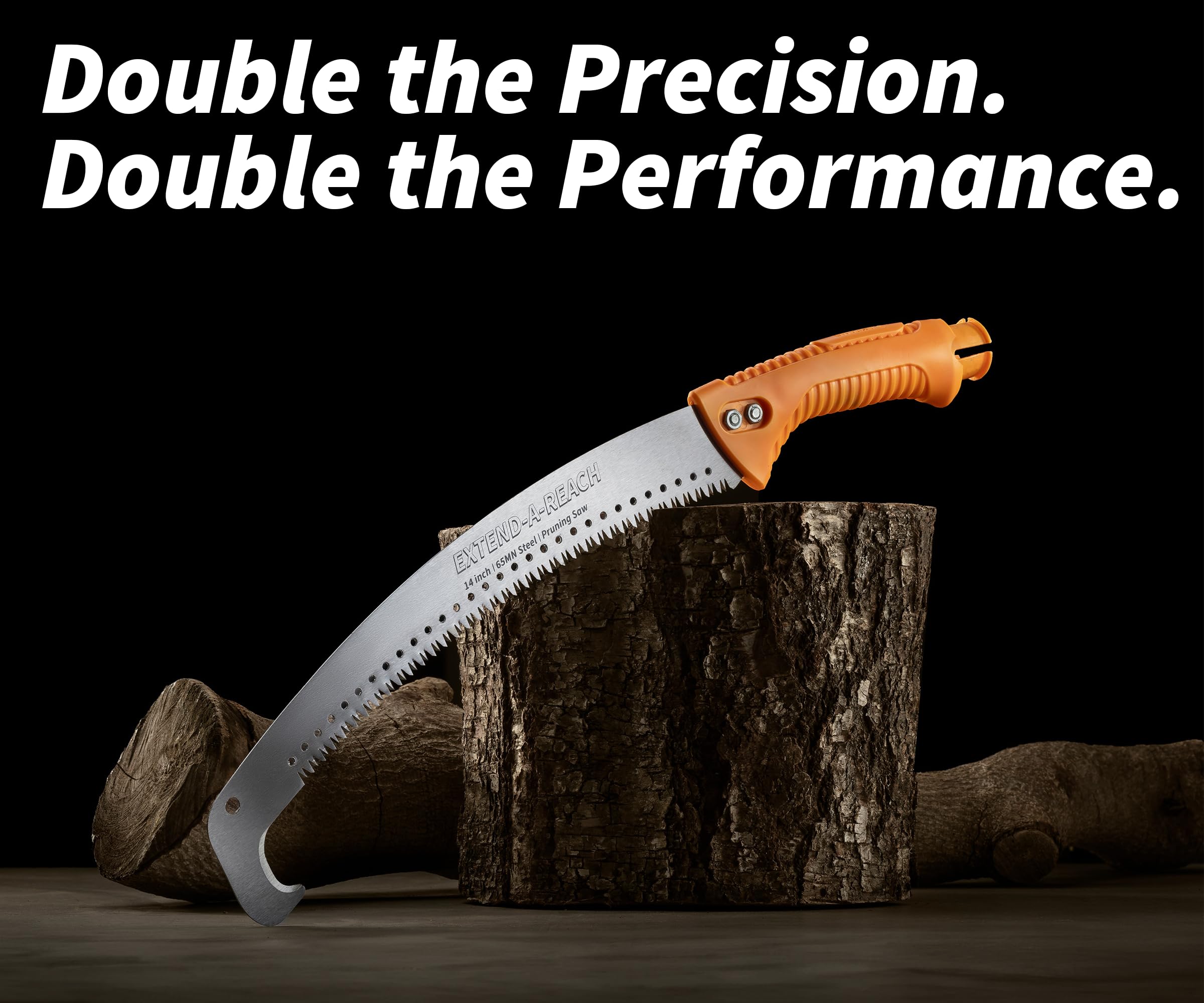 EXTEND-A-REACH size comparison beside ruler to display scale and reach