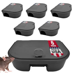 Exterminators Choice front view of bait station showing secure design and easy placement
