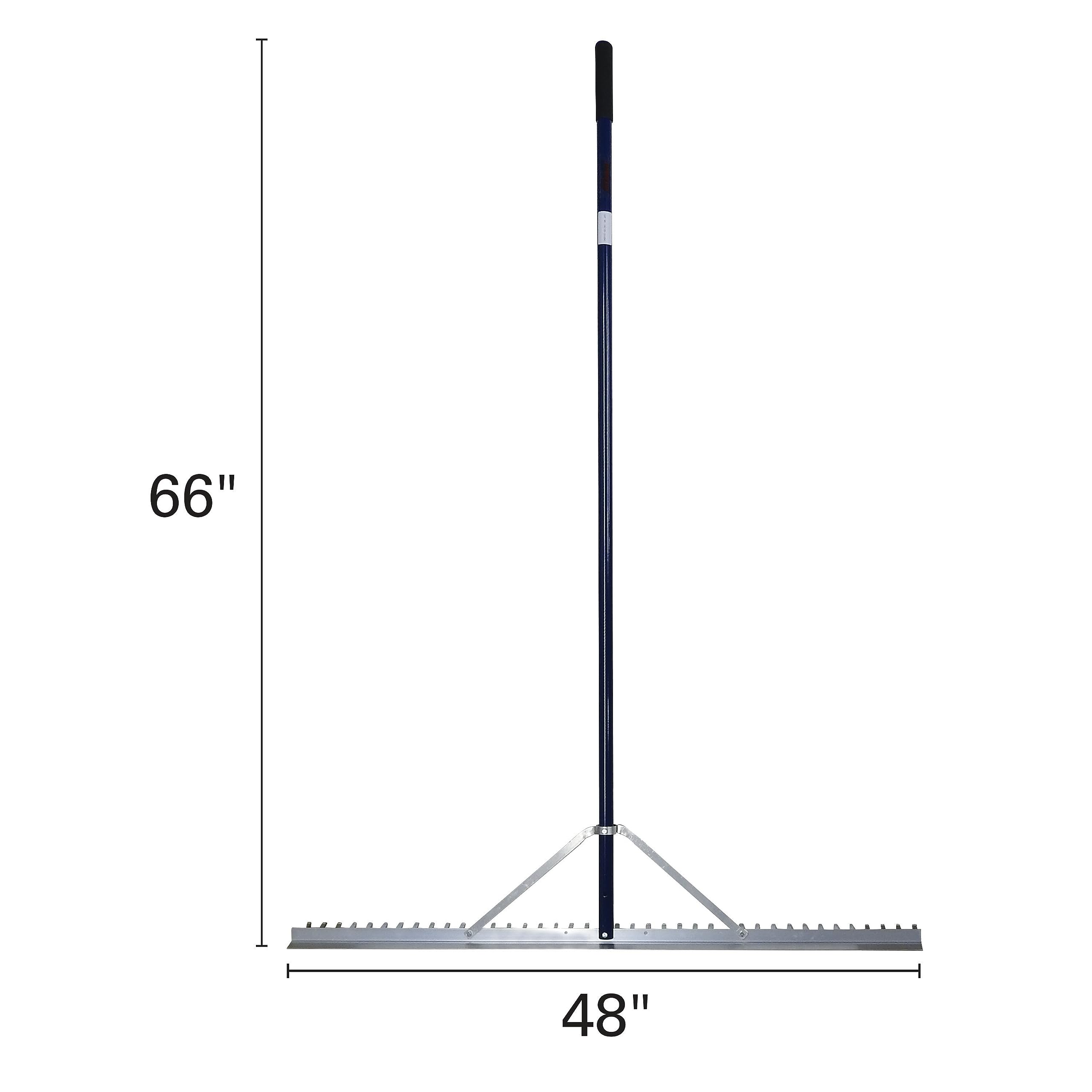 Extreme Max grading edge detail for smooth leveling and finishing