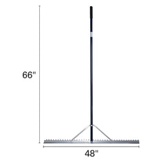 Extreme Max grading edge detail for smooth leveling and finishing