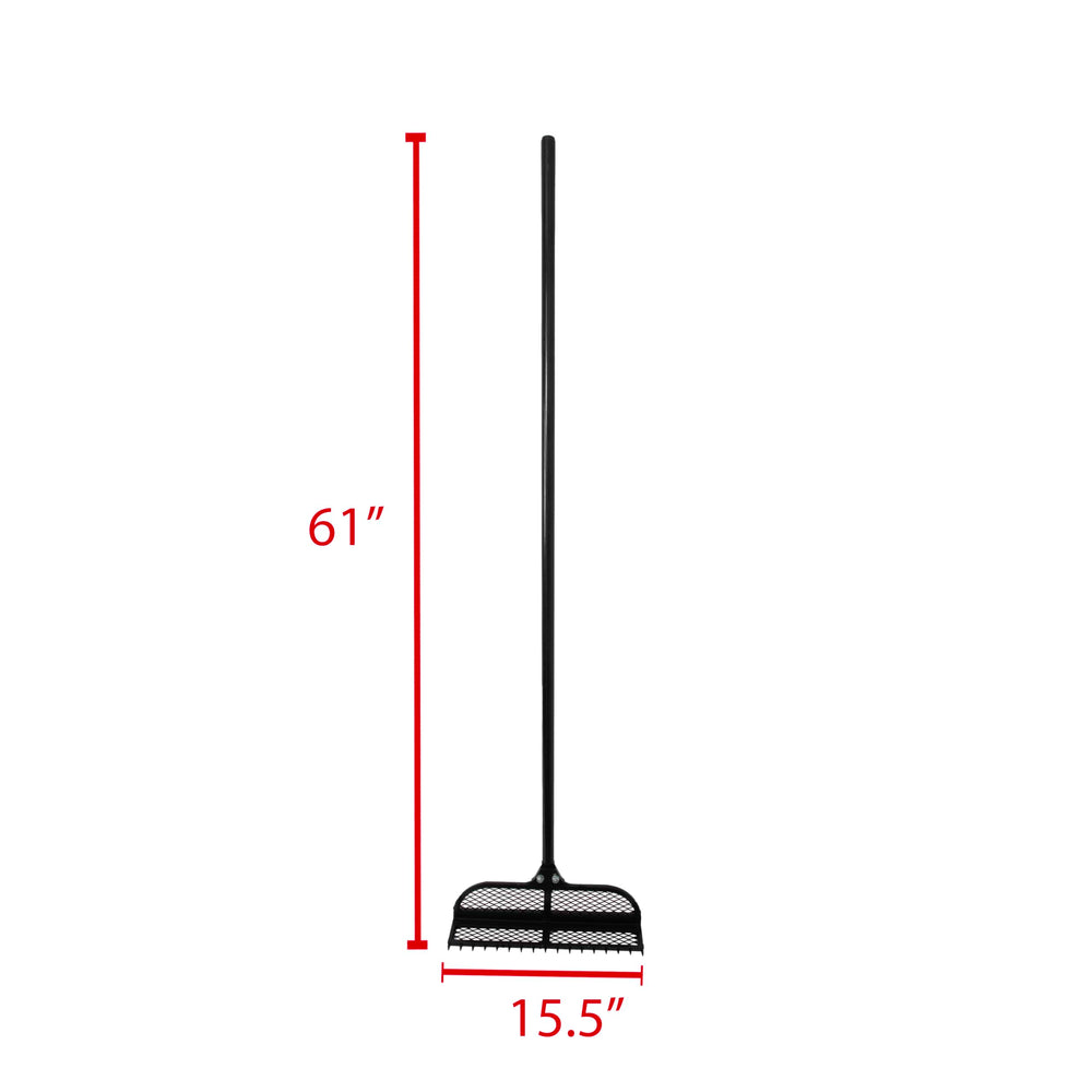 Extreme Max handle and length scale showing 58-inch handle for comfortable reach