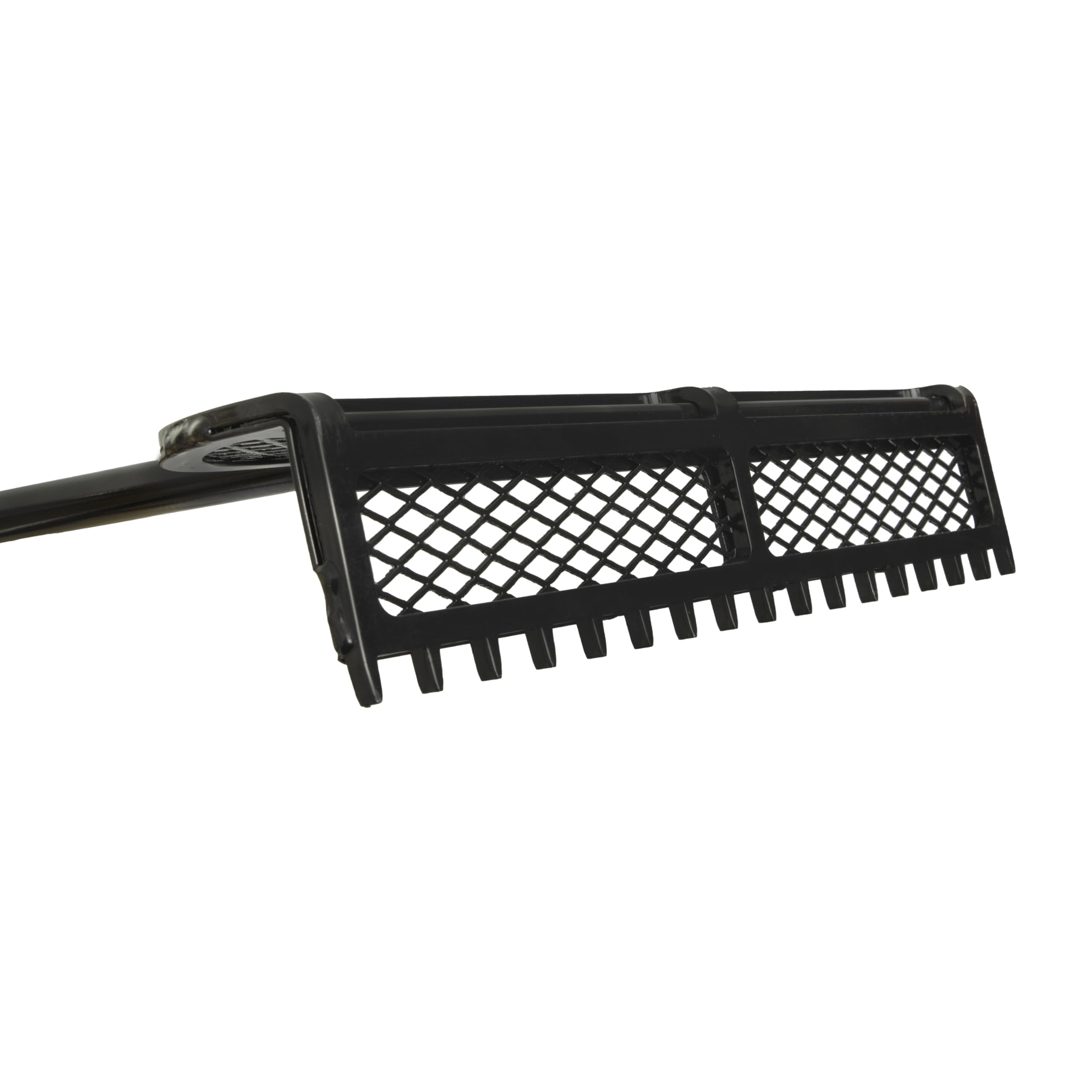 Extreme Max lake rake front view showing full head and handle for durable cleaning