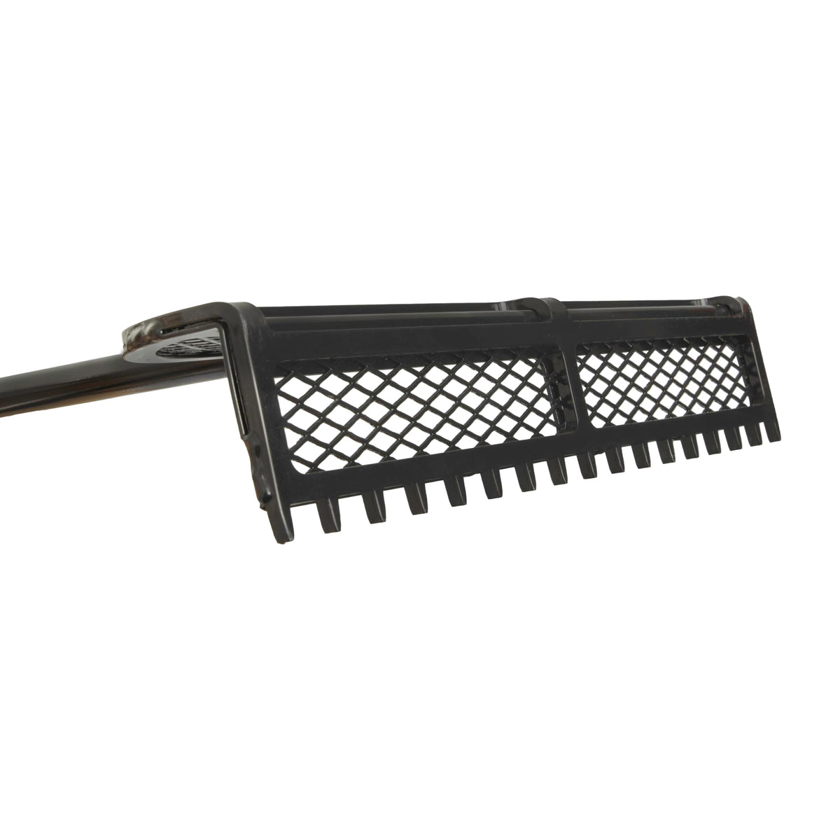 Extreme Max lake rake front view showing full head and handle for durable cleaning