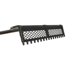 Extreme Max lake rake front view showing full head and handle for durable cleaning