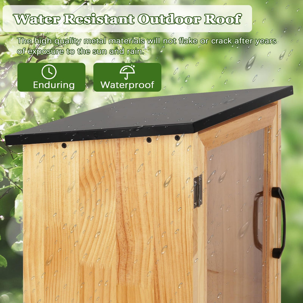 Exttlliy iron top protector showing reinforced edge and weather resistance benefit