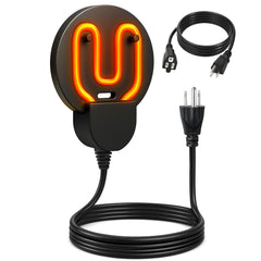 eyiseiy front view immersion heater showing compact design and quick protection