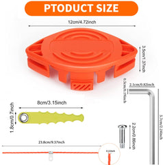 Eyoloty close-up of 14 quickload blades highlighting fast installation benefit