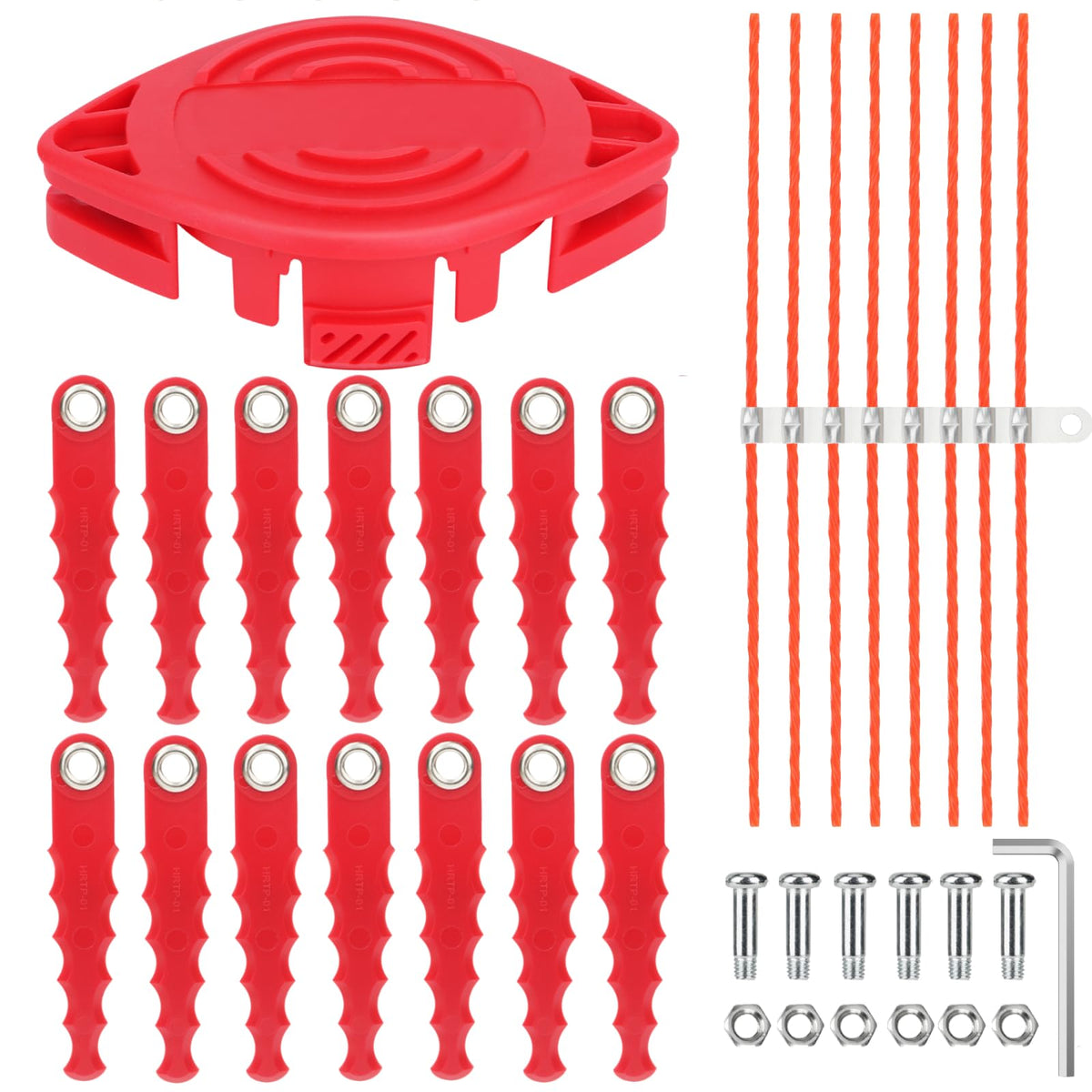 Eyoloty polycarbonate replacement head front view showing durable design and easy fit