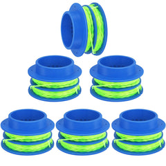 Eyoloty KLS 124-03 front packaging showing six replacement spools for Kobalt trimmers