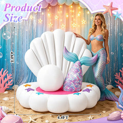 Eyourlife closeup of pearl and mermaid tail offering decorative detail