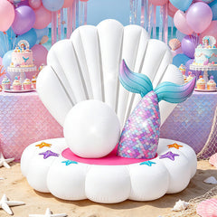 Eyourlife front view showing seashell shape and party focal point