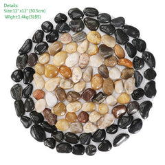 EYZH close-up of textured massage nodules on stone surface, provides tactile foot stimulation