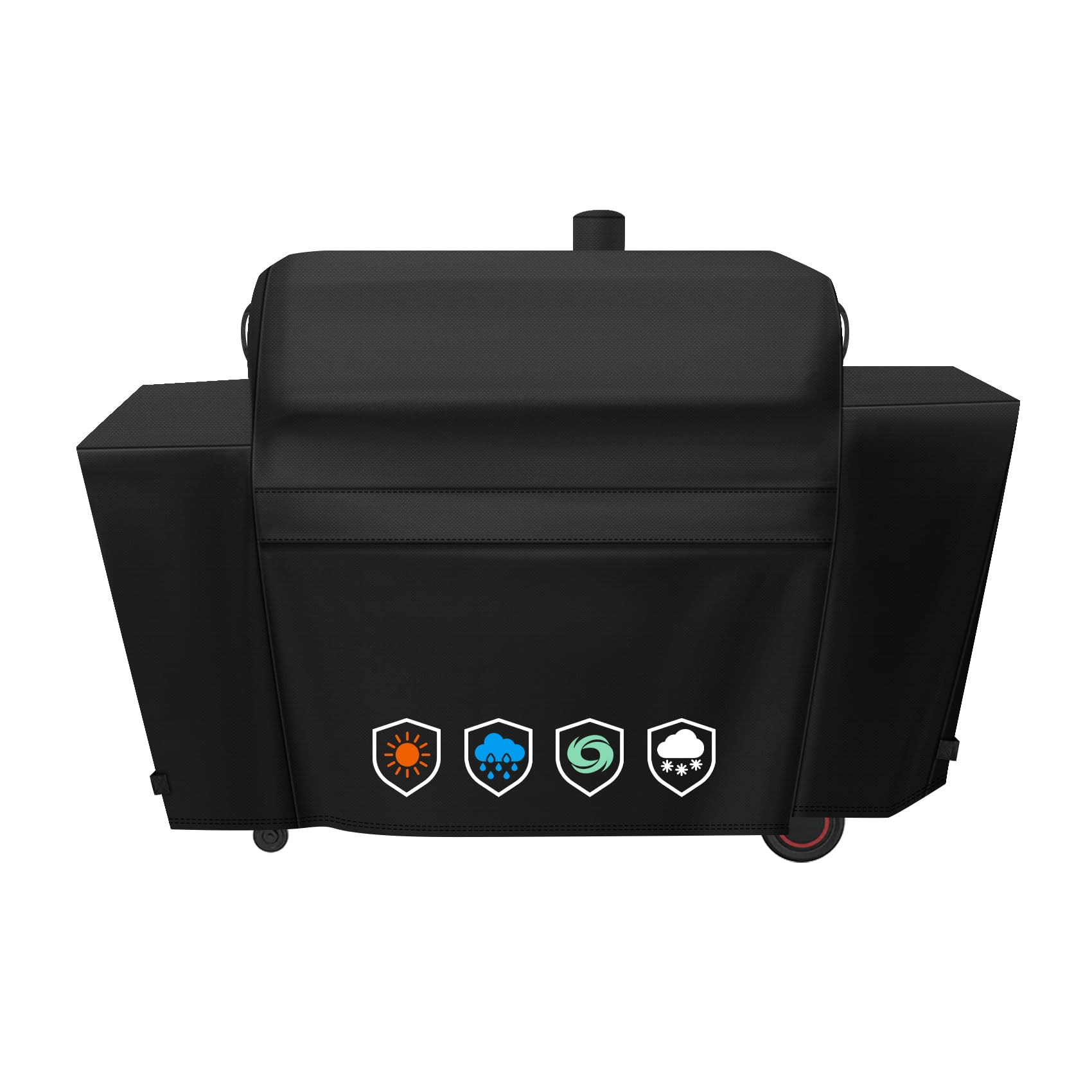 EZ-DONGTENG cover fitted on Nexgrill Oakford 1150 showing full protection