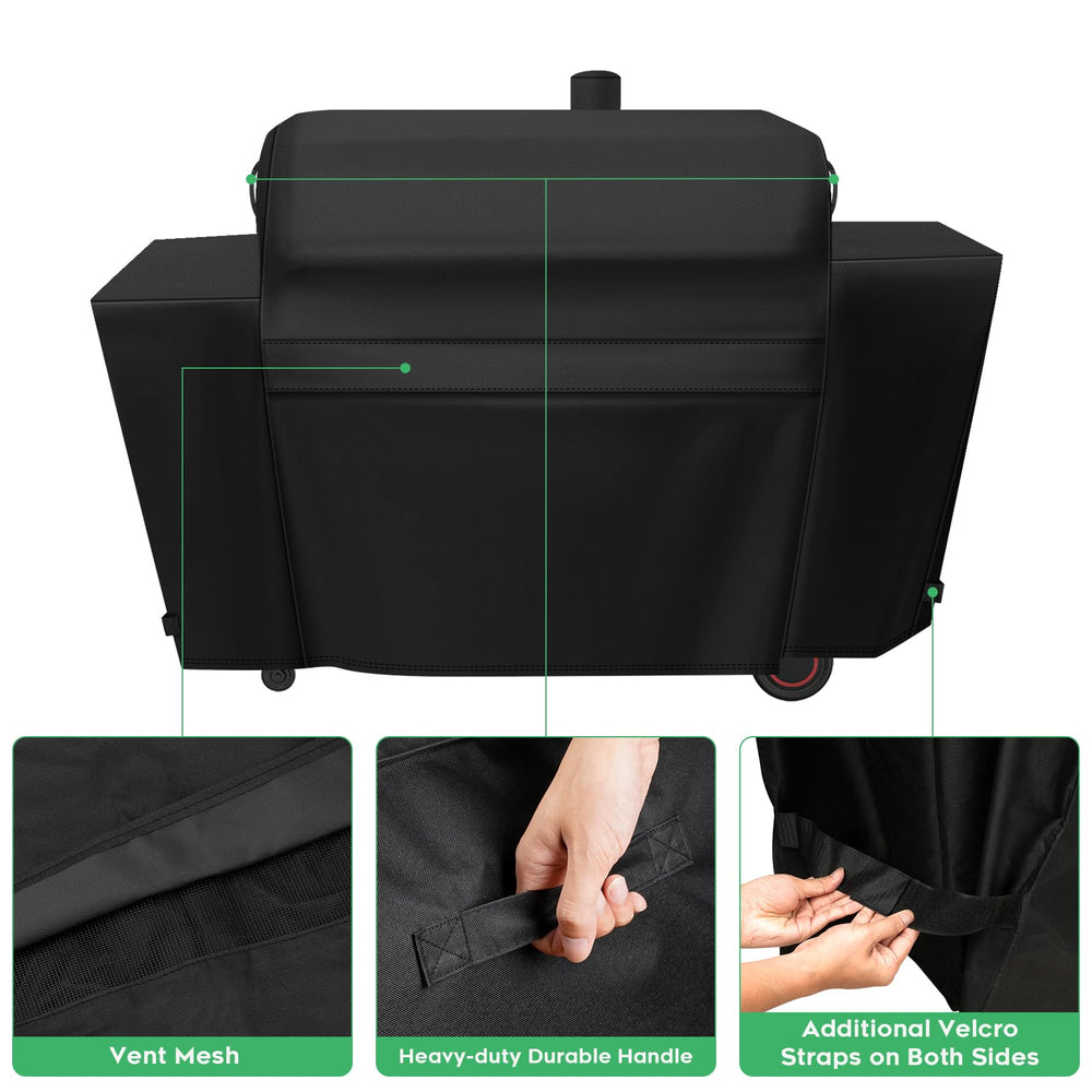 EZ-DONGTENG taped seams detail preventing water leaks and keeping grill dry