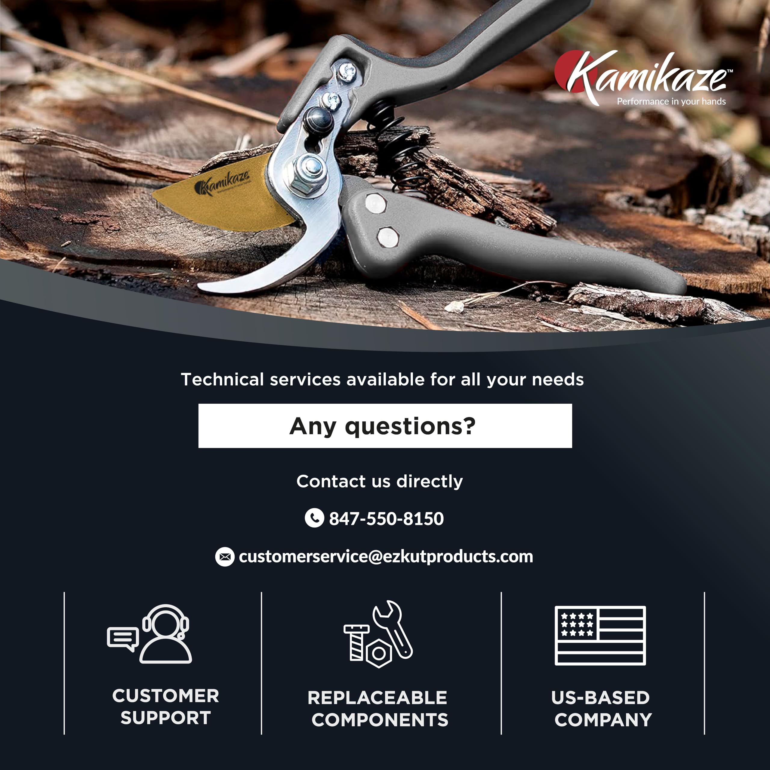 EZ Kut KAMIKAZE storage sheath and tool for safe transport and protection