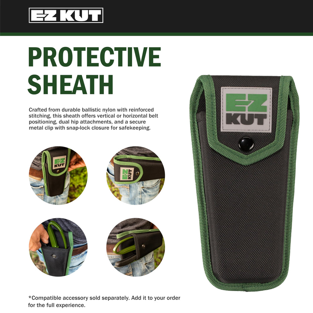 EZ Kut brand label closeup emphasizing American-made quality and durability