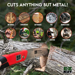 EZ Kut metal locking mechanism detail for secure blade safety
