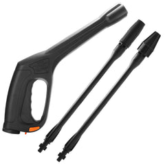 EZALOR trigger gun front view showing secure grip and durable build benefit
