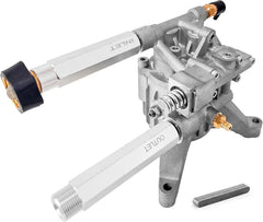 EZJOB pump front view showing ports and mounting for fast setup