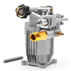 EZJOB pump front view showing mounting and outlet, benefits quick replacement