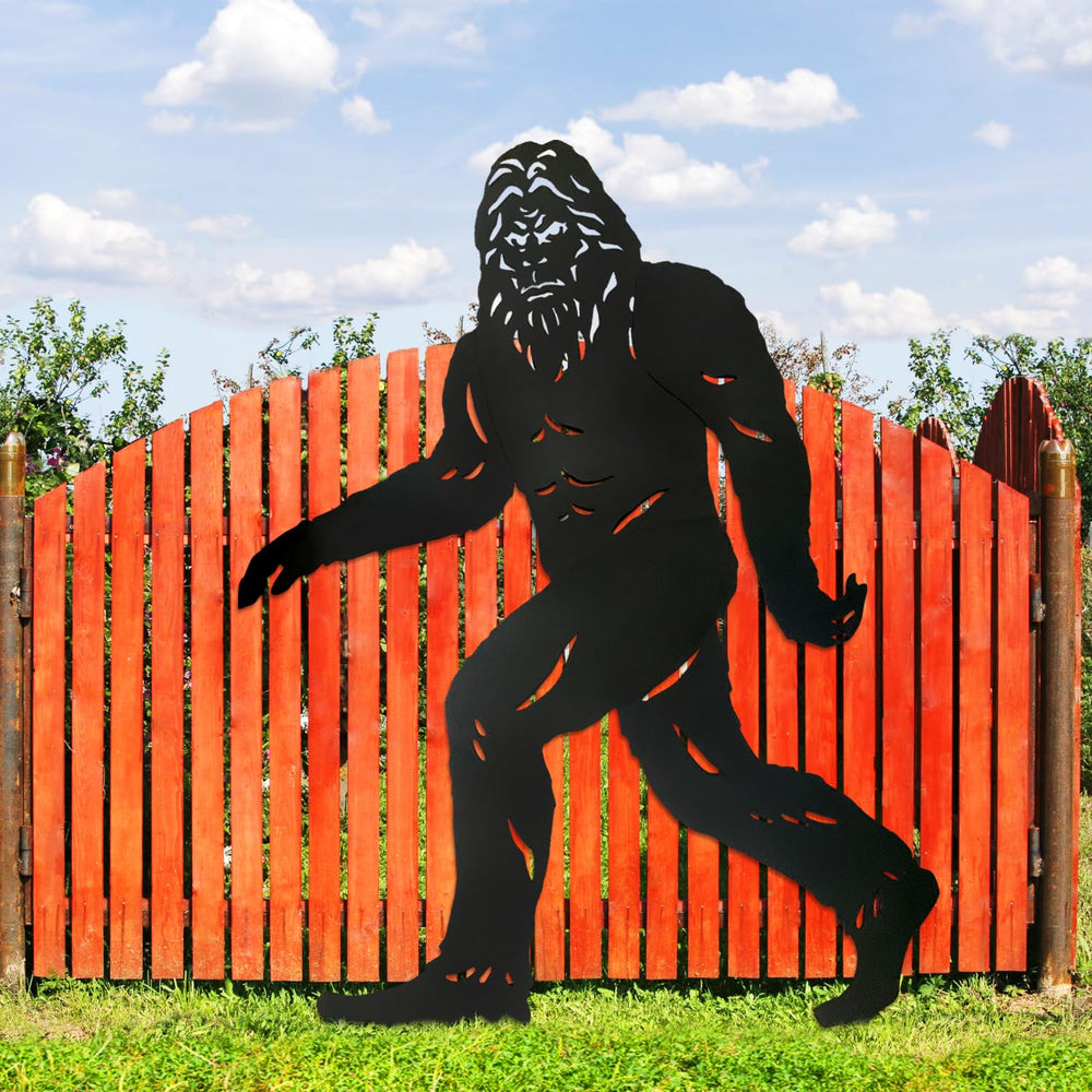 EZTZEN Bigfoot on lawn creating a playful focal point for visitors