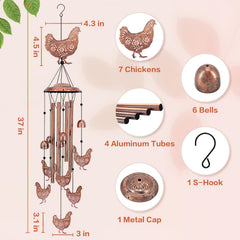 EZTZEN small chickens detail emphasizing handcrafted layered design