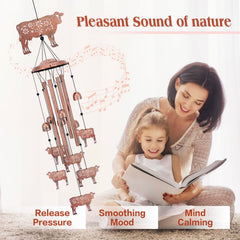 EZTZEN aluminum tubes and bells producing clear, pleasant tones