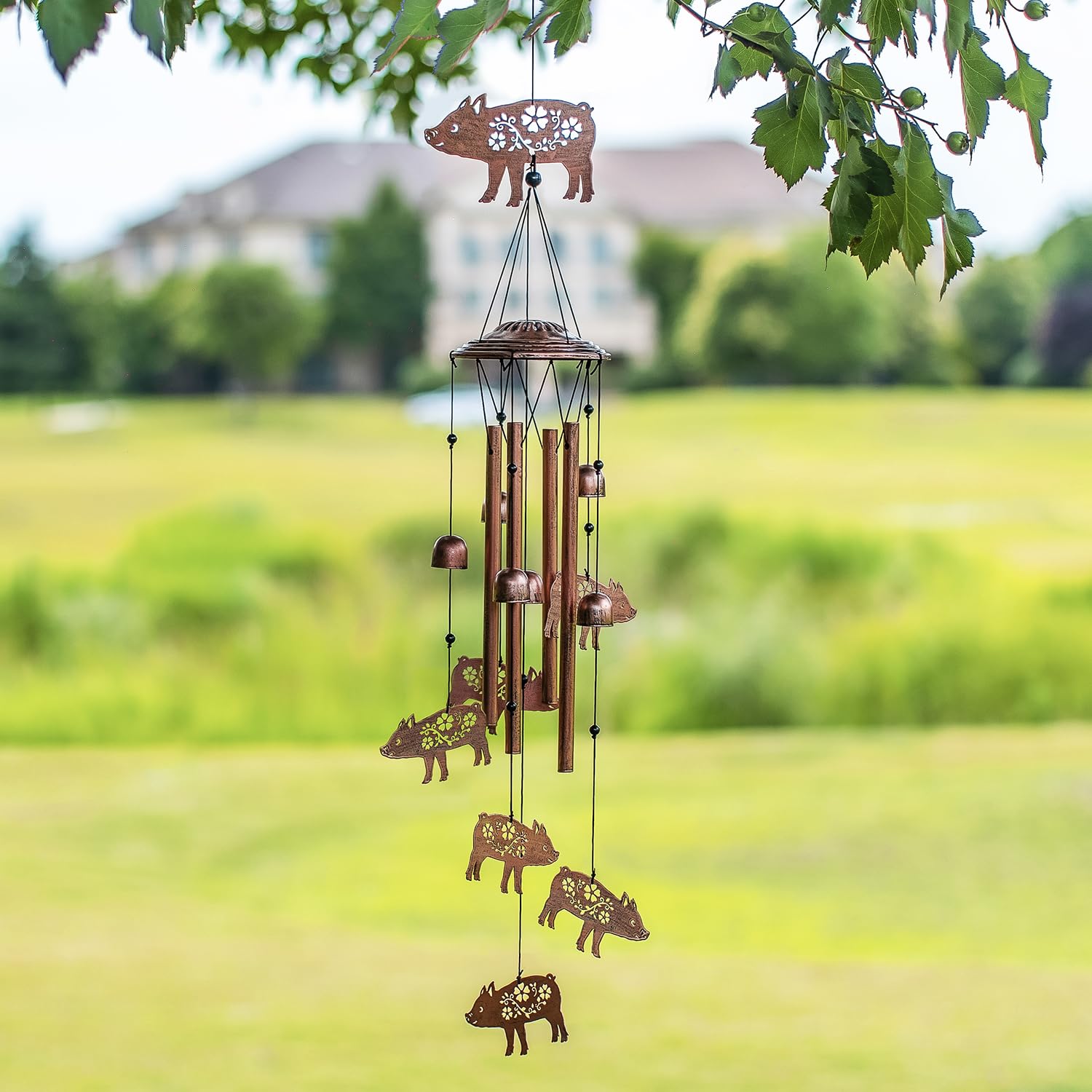 EZTZEN gift-wrapped chime showing ready-made present and thoughtful look