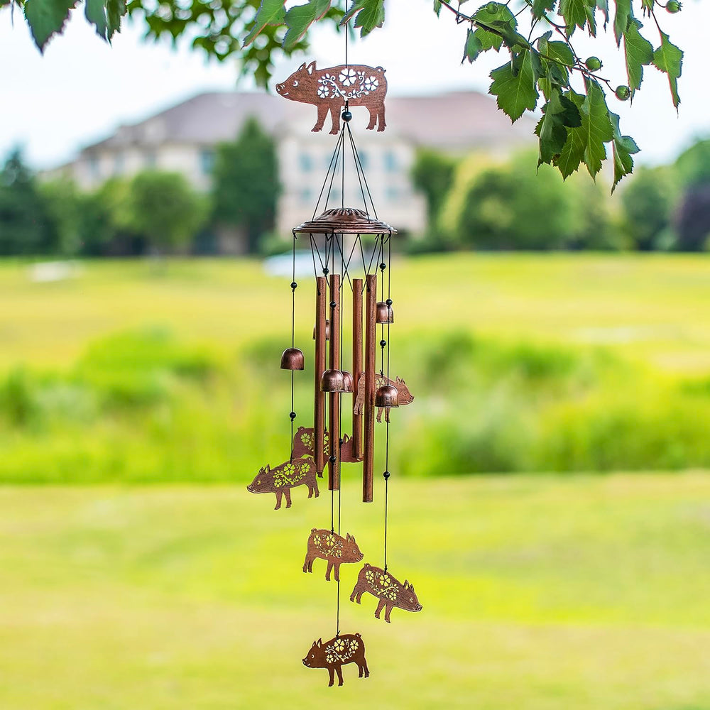 EZTZEN gift-wrapped chime showing ready-made present and thoughtful look