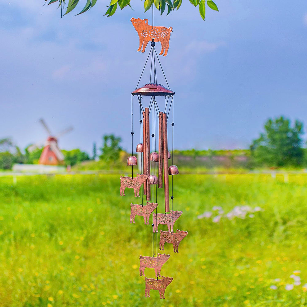 EZTZEN pig wind chime gift-ready packaging displayed as a thoughtful present option
