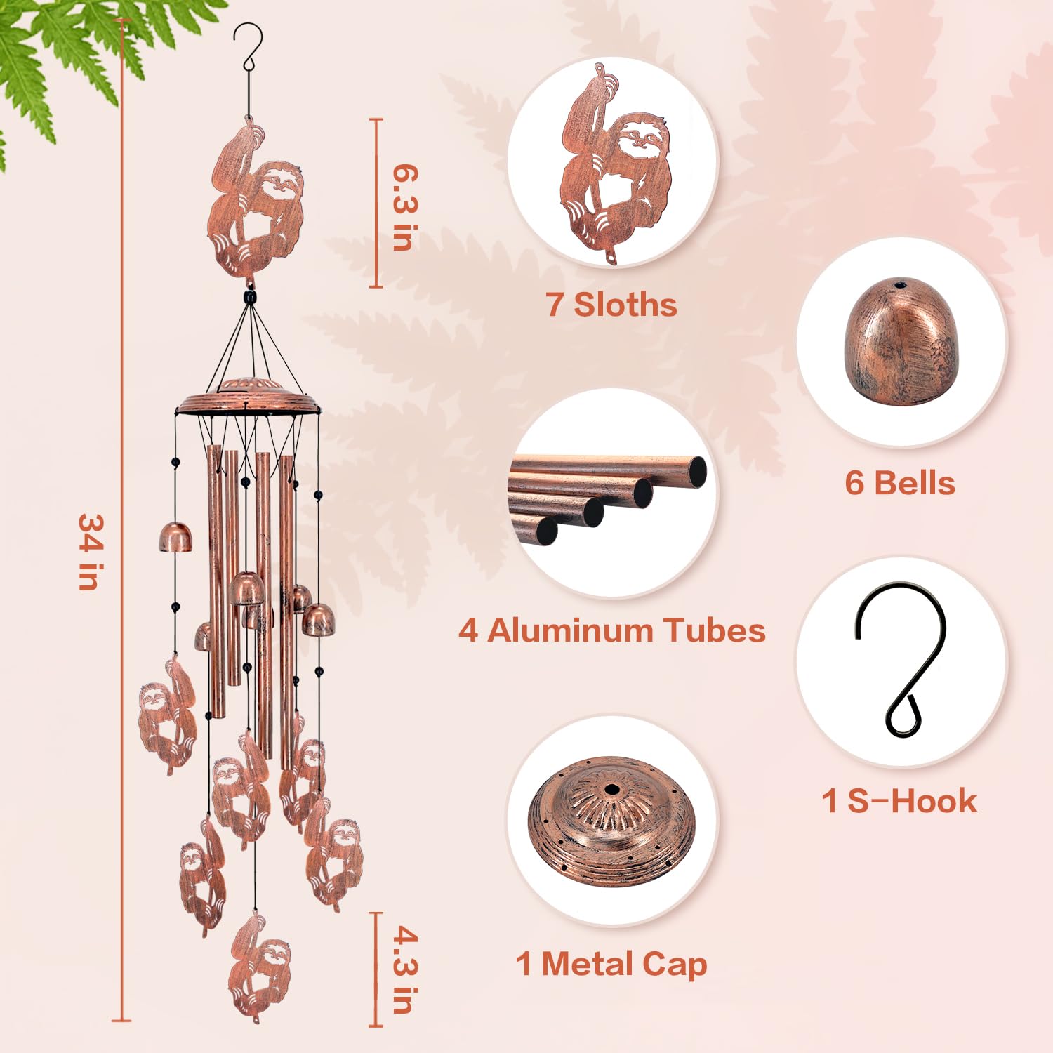 EZTZEN bells and nylon rope assembly showing durable construction benefit